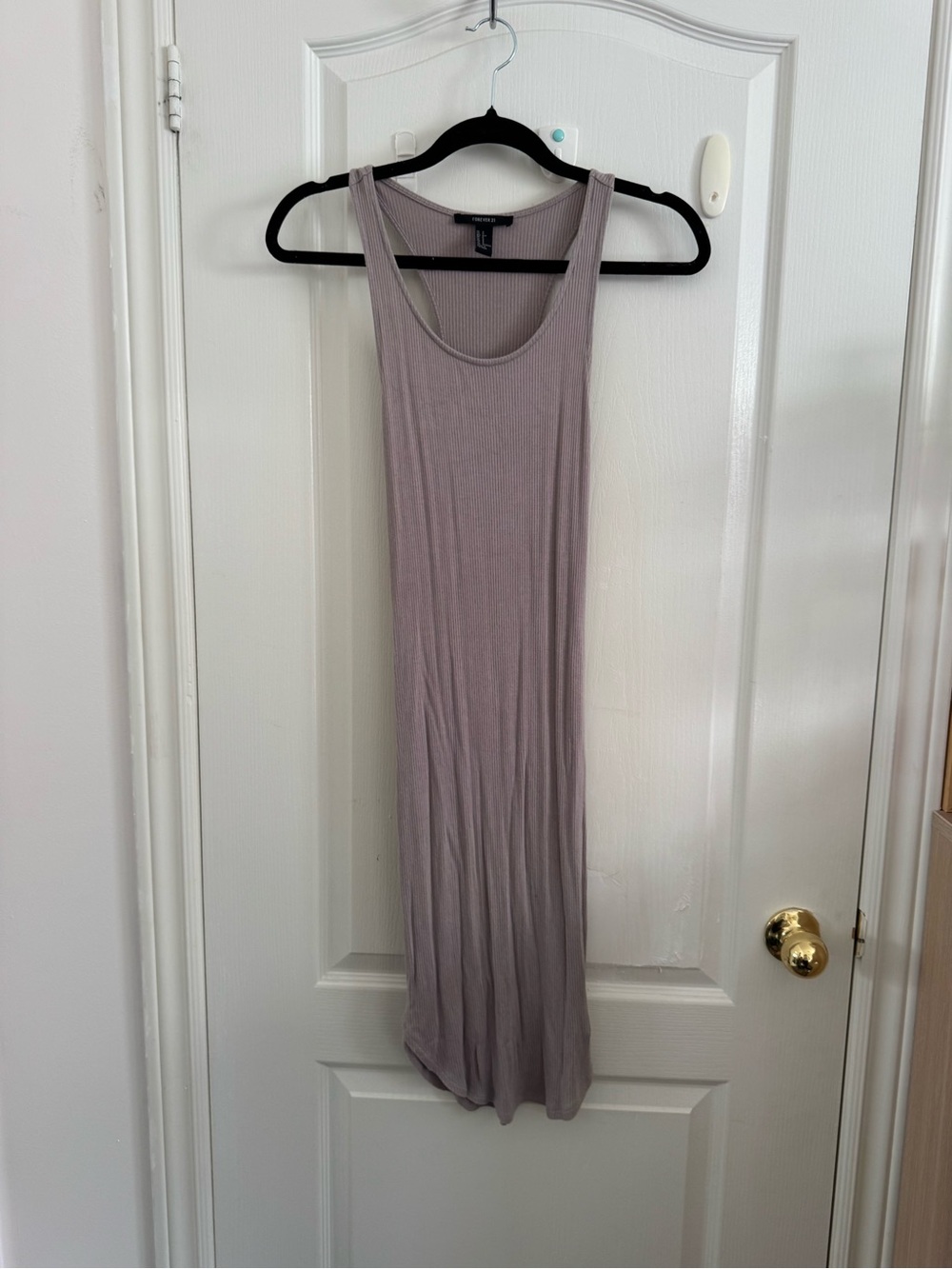 Forever 21 Mauve Tank Midi Dress